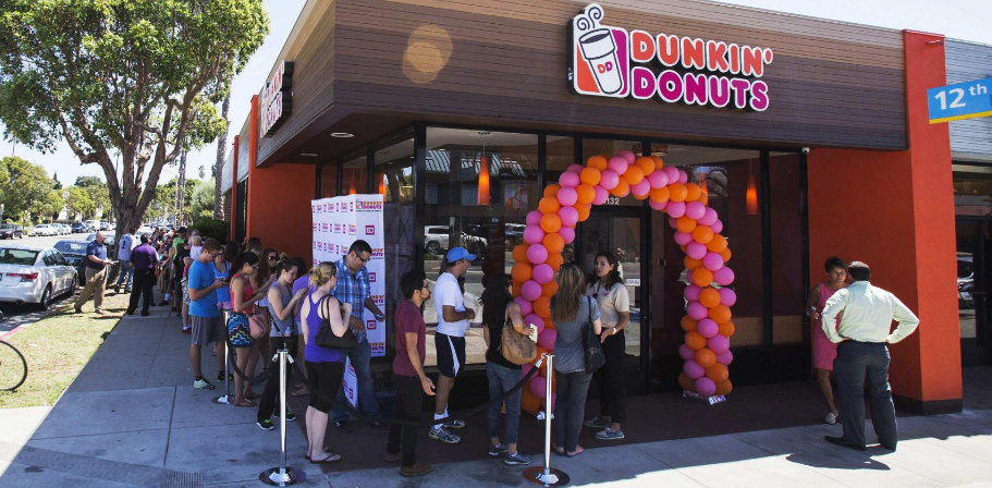Dunkin donuts campaign