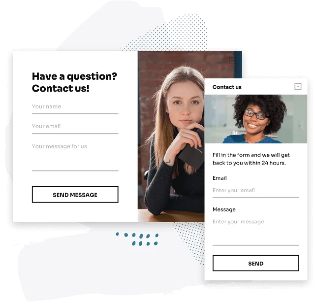 contact form - Simple Tips to Building a Great Small Business Website