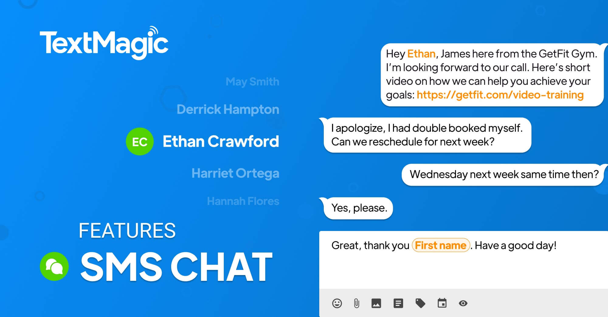 Online sms chat