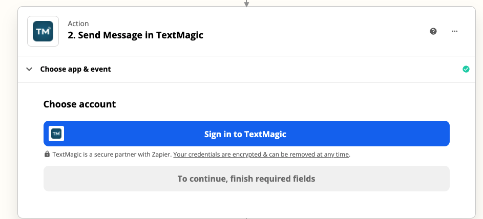 Send Google Calendar SMS reminder with Textmagic