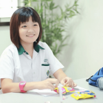 Education Garden Girl Studying