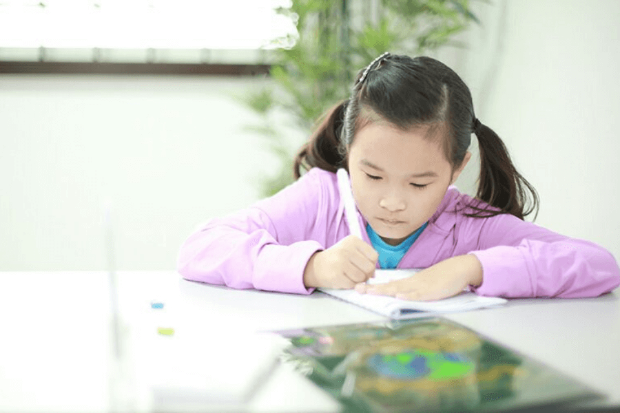 Education Garen Girl doing maths