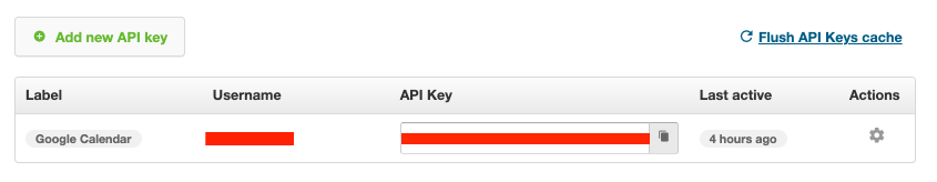 Textmagic API key