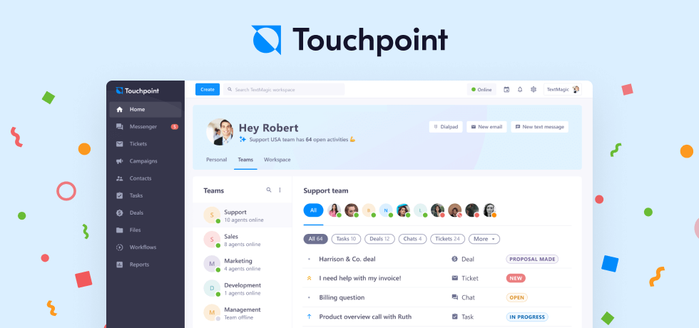 Introducing our New Customer Engagement Platform: Touchpoint