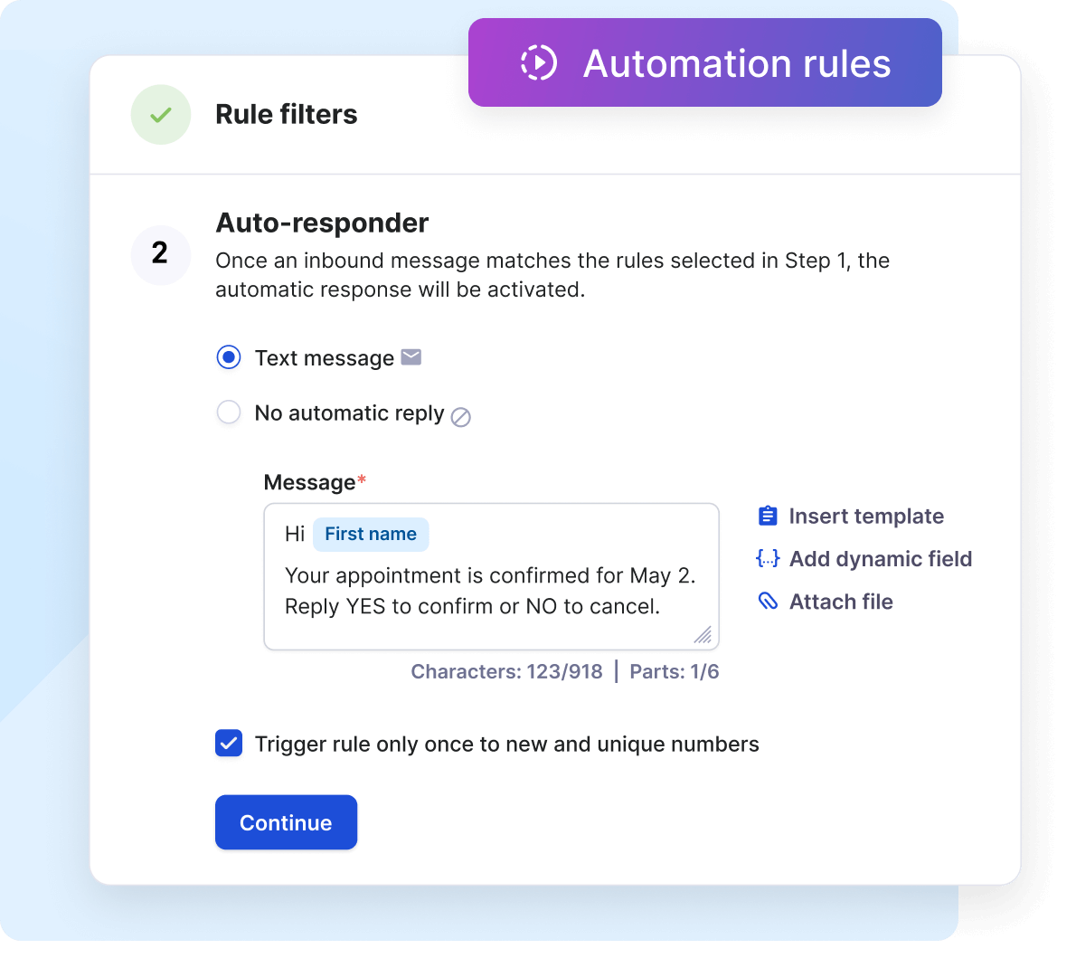 Automate how you connect with clients