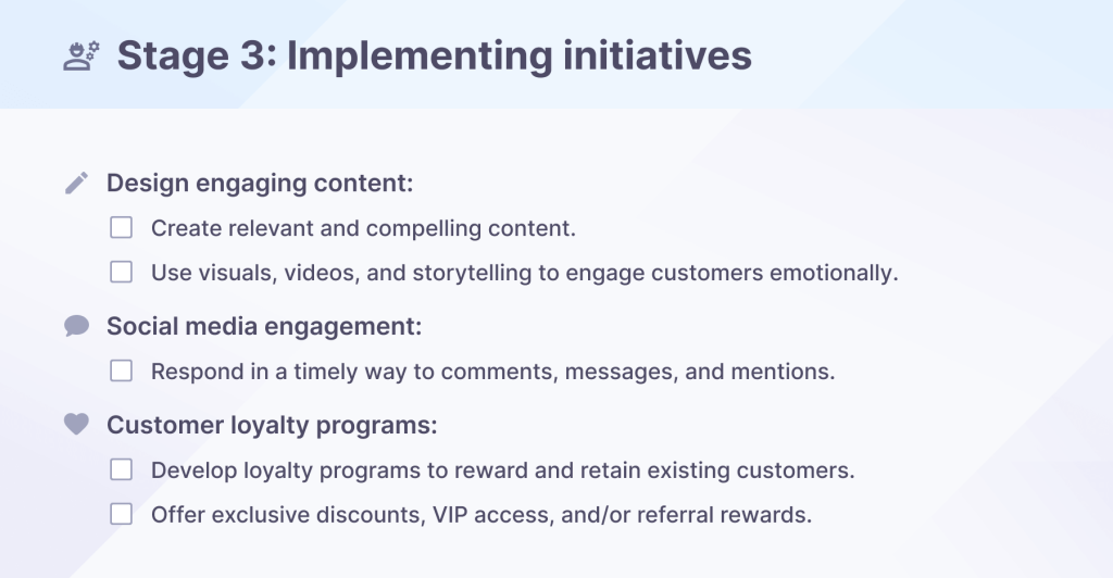 Create a profitable customer engagement strategy in 6 steps