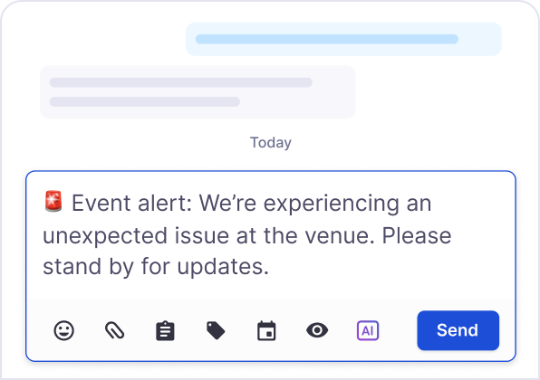 Crisis & safety communications