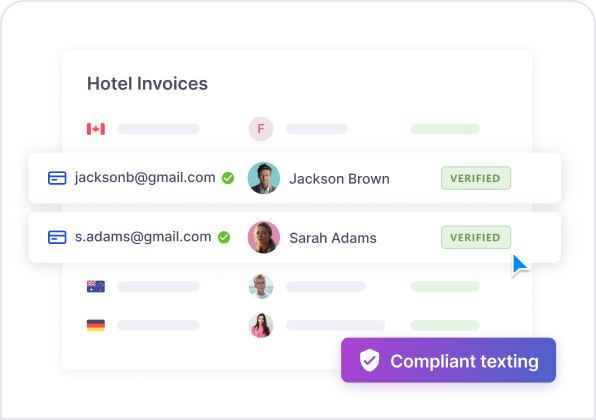 Payment collection and invoicing