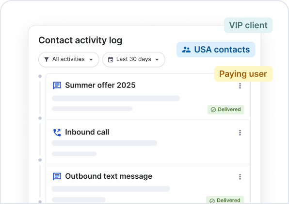 Vendor and event coordination
