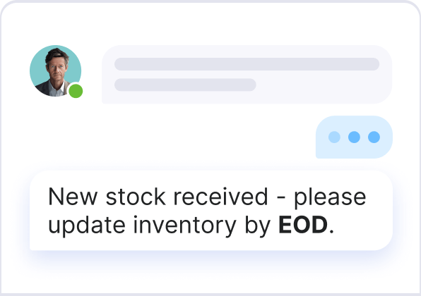 Inventory & supply alerts