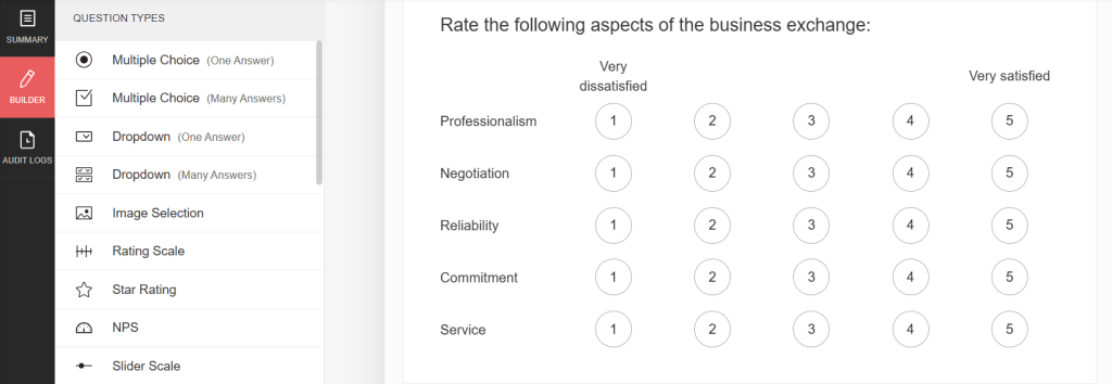 Zoho Survey - customer feedback tool