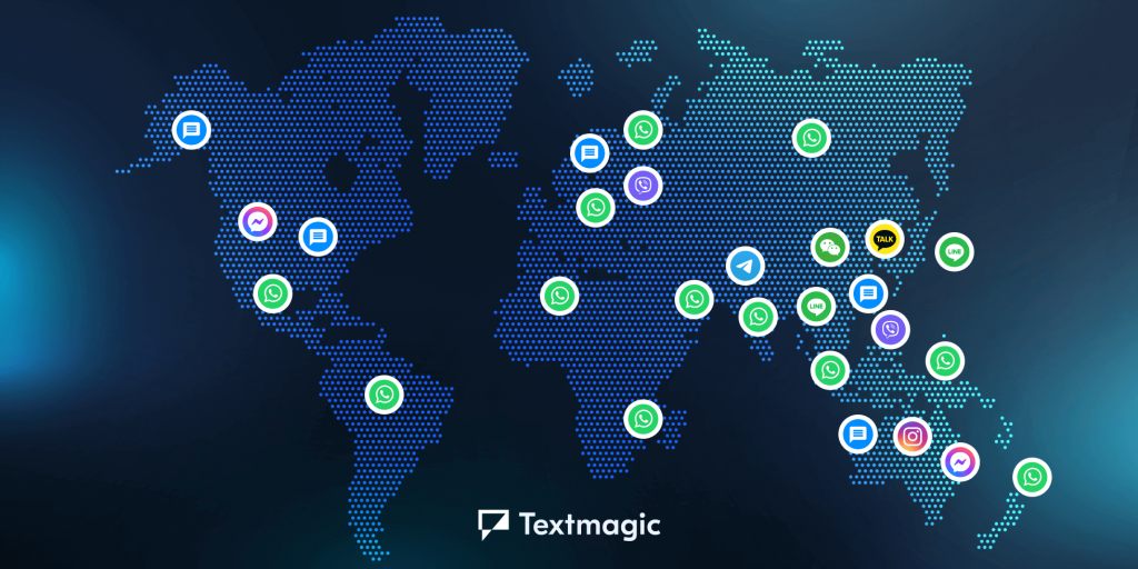 conversational apps used around the world