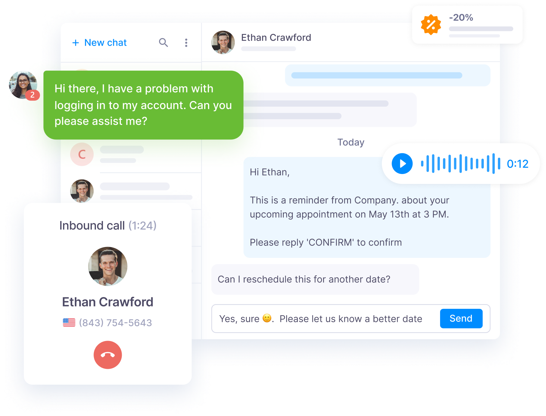 Connect smarter with Textmagic’s SMS API