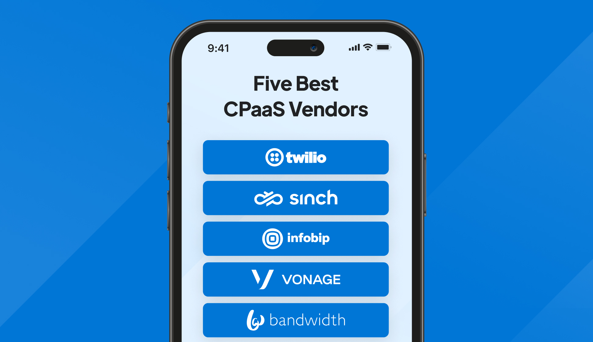 Best CPaaS providers