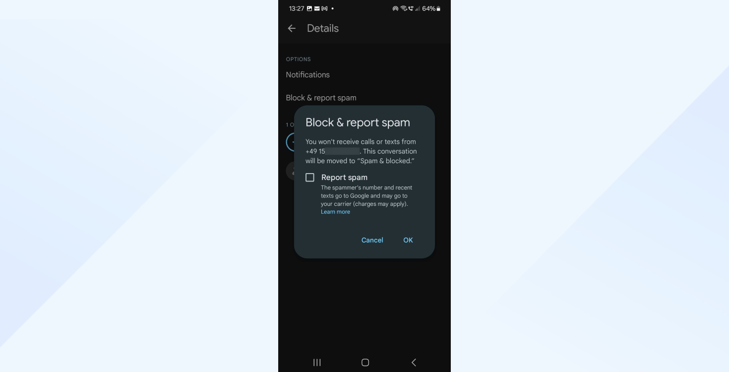 How to block spam texts on Android 2
