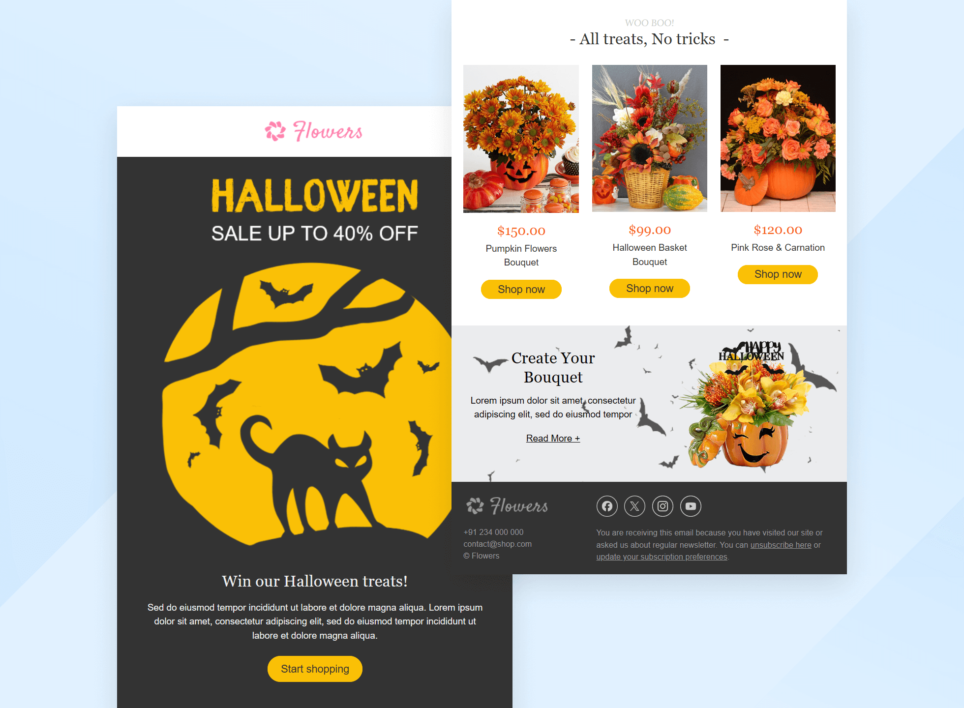 Seasonal promotion Textmagic template