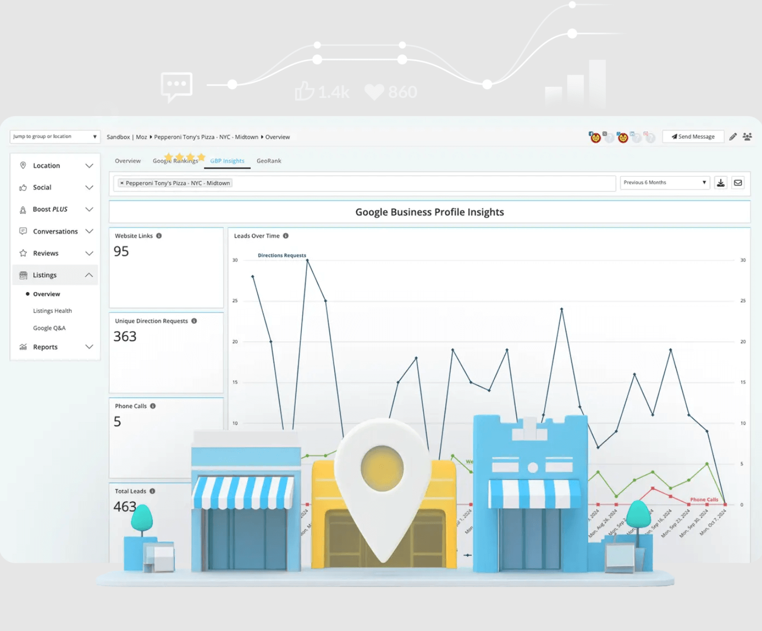 Moz Local screenshot