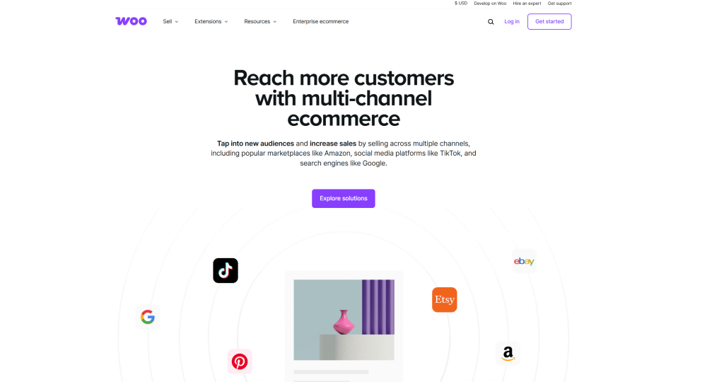 Woo commerce for multichannel sales