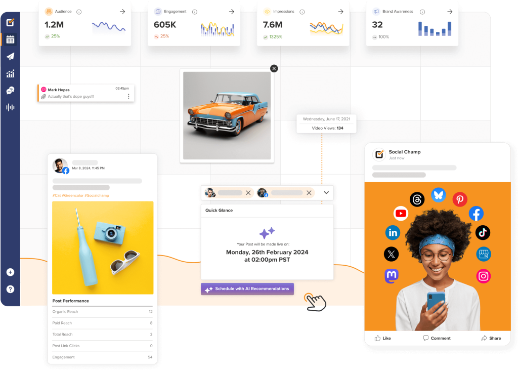 SocialChamp for small business marketing
