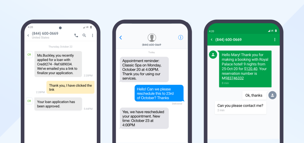 SMS gateway API
