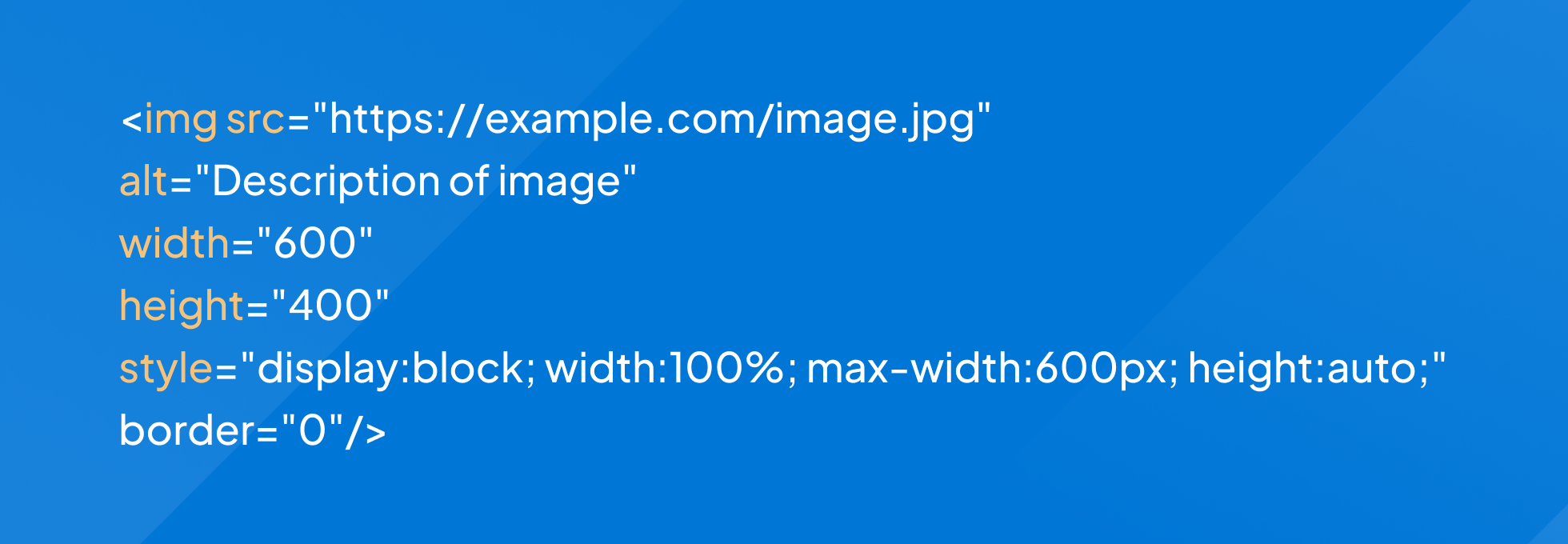 html emails code