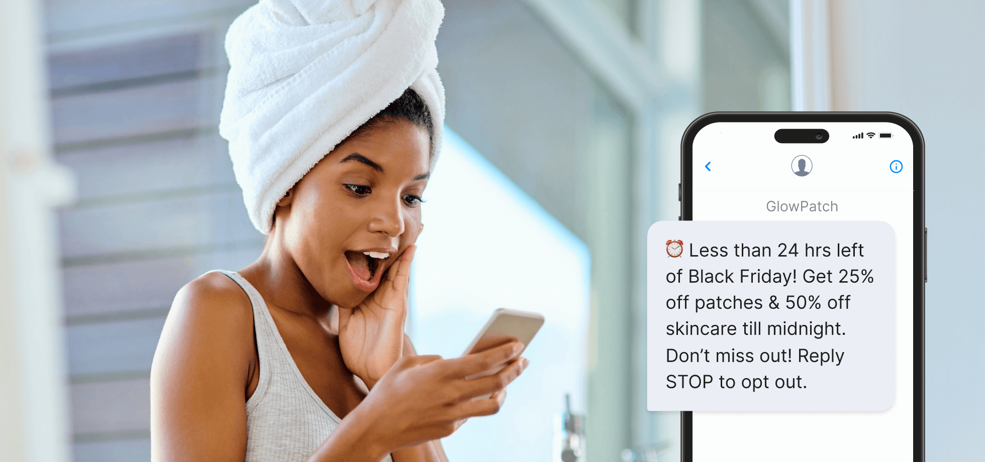 Countdown SMS reminder