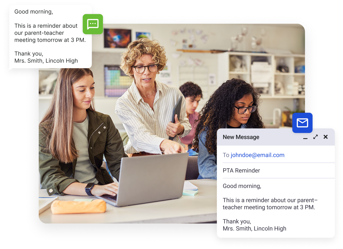 Communication services for education