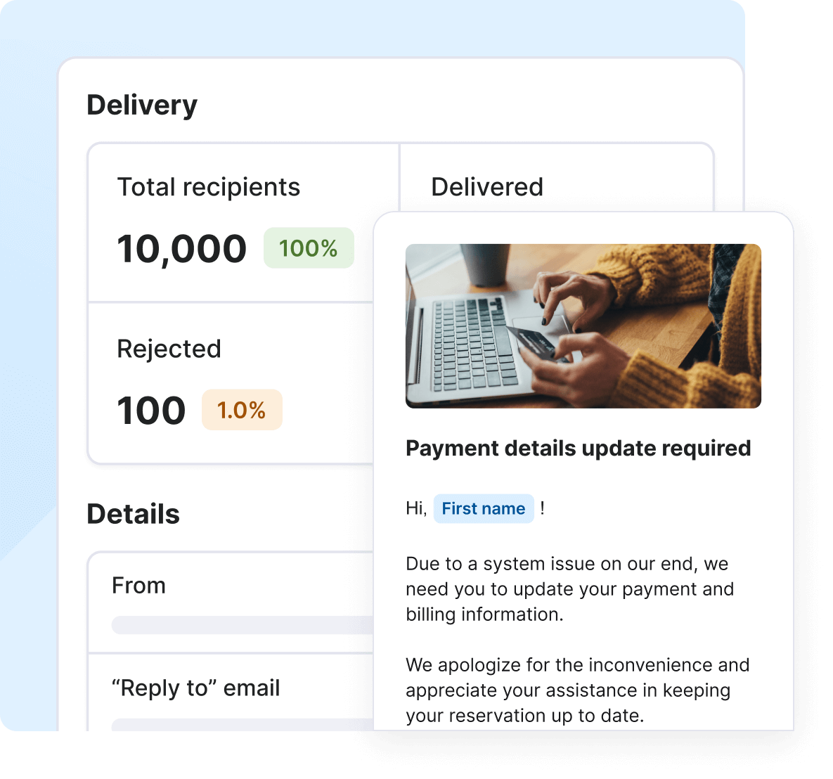 Send personalized guest messages in bulk