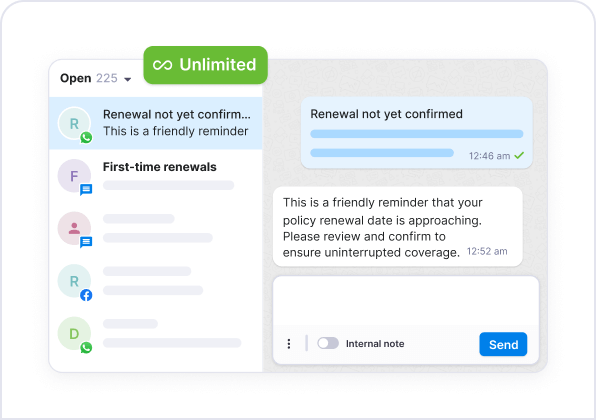 Policy renewals and changes