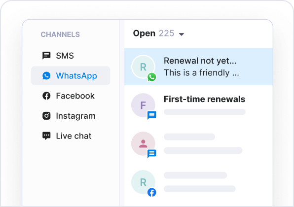 Faster replies with shared access