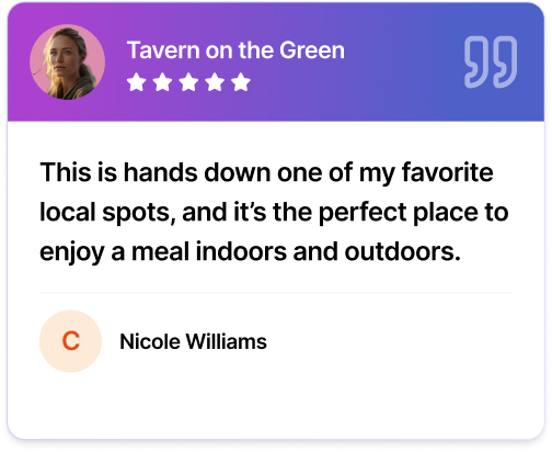 Feedback and reviews