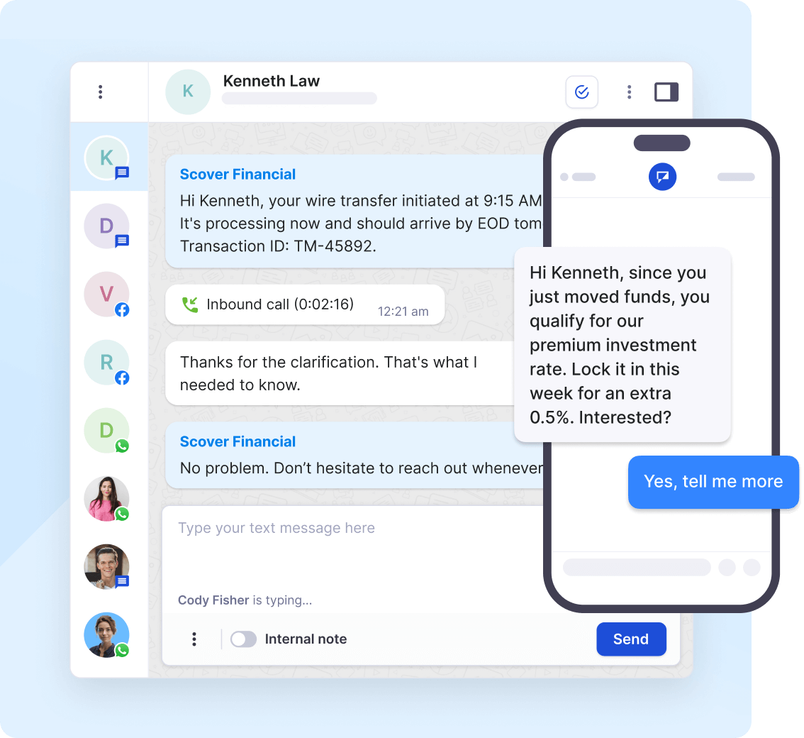 Give clients a fast way to reach you