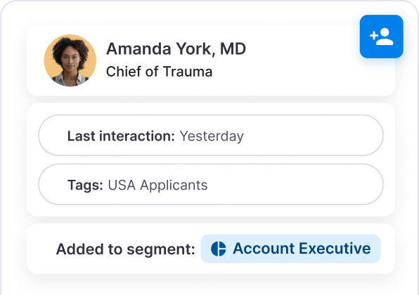 Cross-department updates