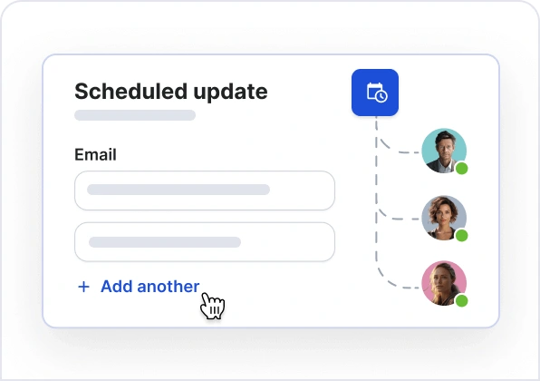 Internal announcements