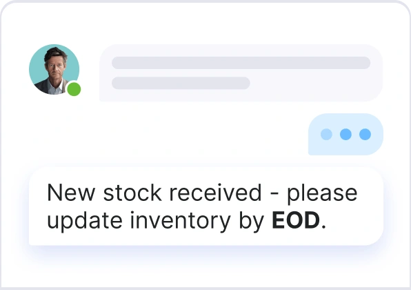 Inventory & supply alerts