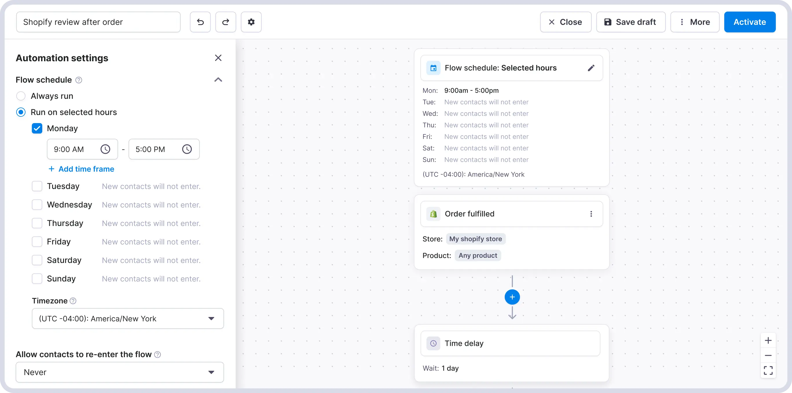 SMS scheduling for Shopify order notifications using Textmagic