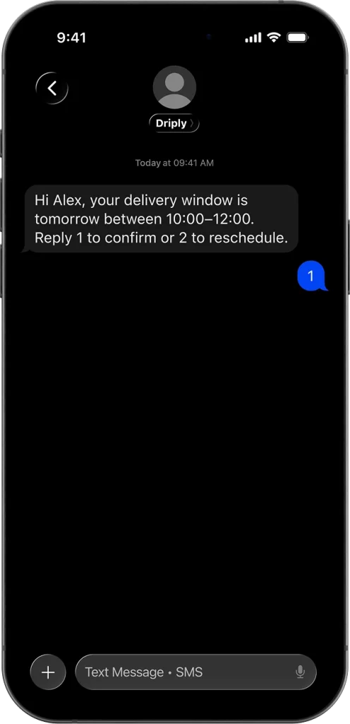 Operational messaging