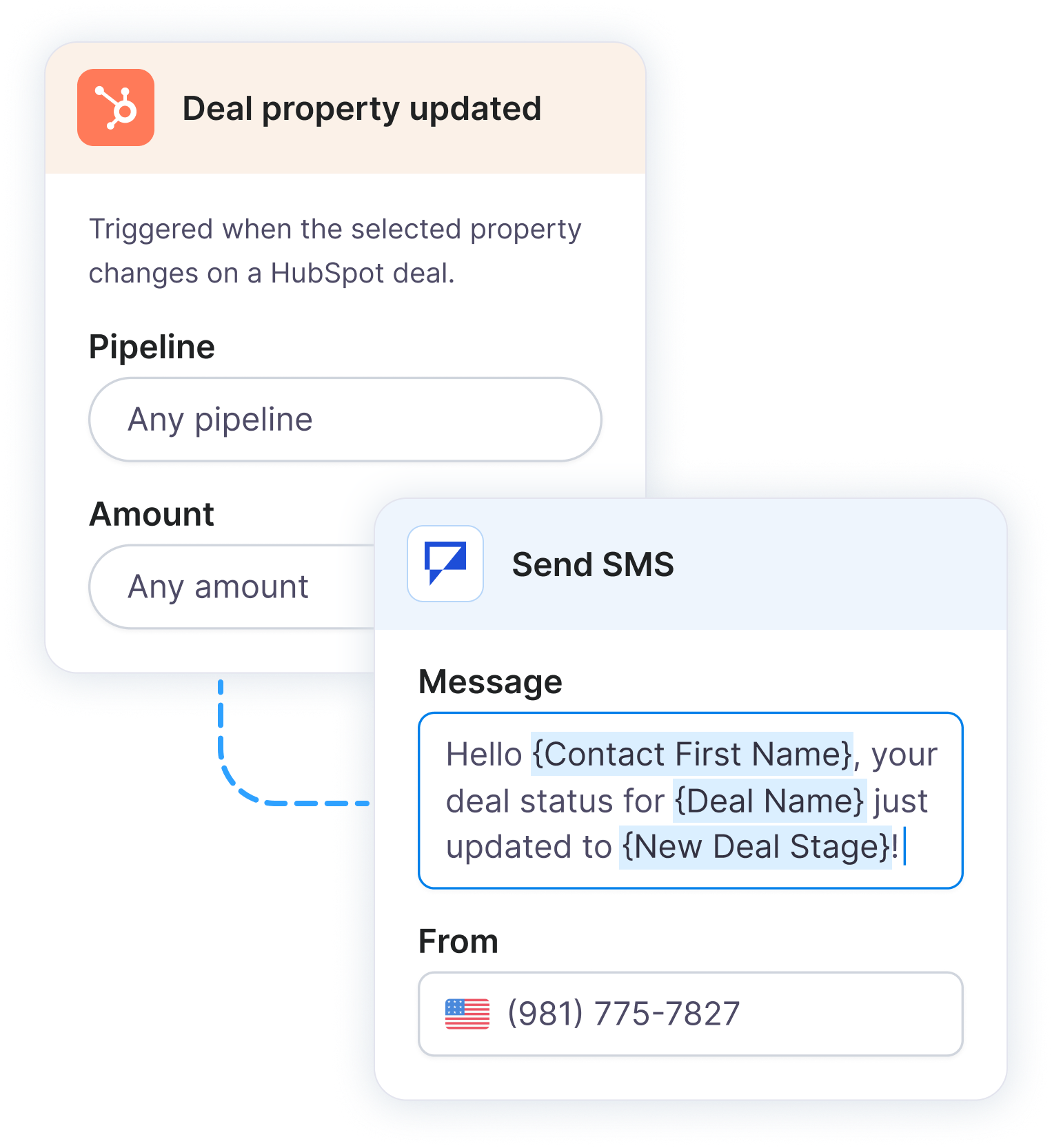 Connect HubSpot and build your first flow